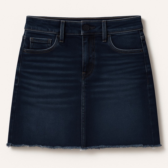 AE American Eagle | high-rise mini denim skirt | Next Level Stretch | size 2 - Picture 1 of 11